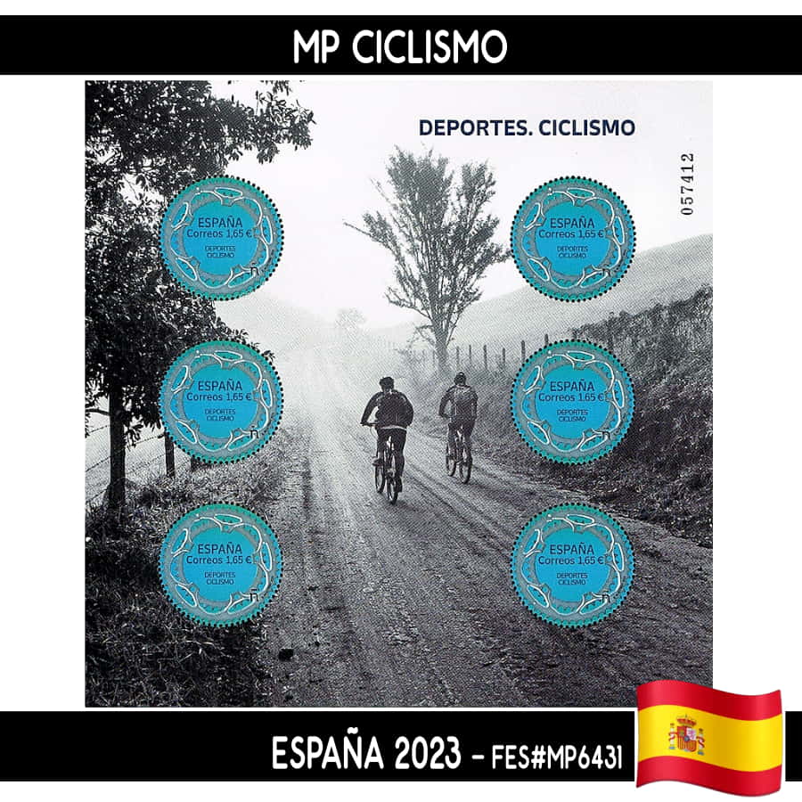 España 2023. MP Ciclismo (MNH) FES#MP6431