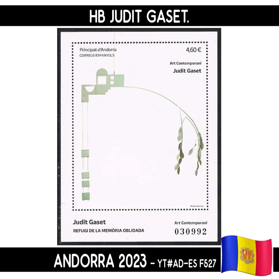 Andorra 2023. HB Arte Contemporáneo - Judit Gaset (MNH) YT#F527