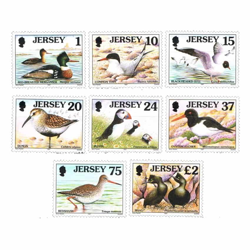 Jersey 1997. Birds Series (MNH) - MI 765-772