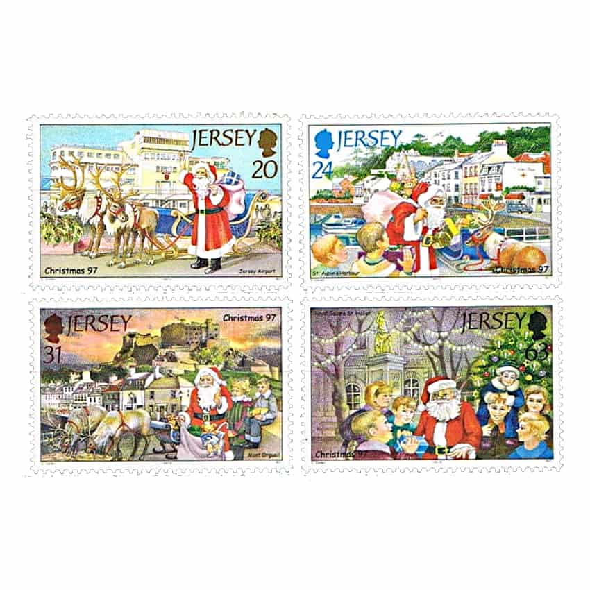 Jersey 1997. Christmas Series (MNH) - MI 805-808