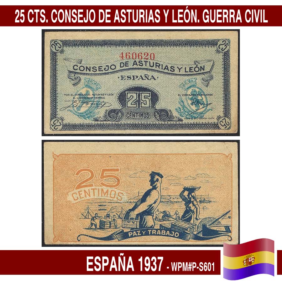 España 1937. 1 pts. Vilanova i La Geltrú (Barcelona) (UNC) TUR#2865 (copia)