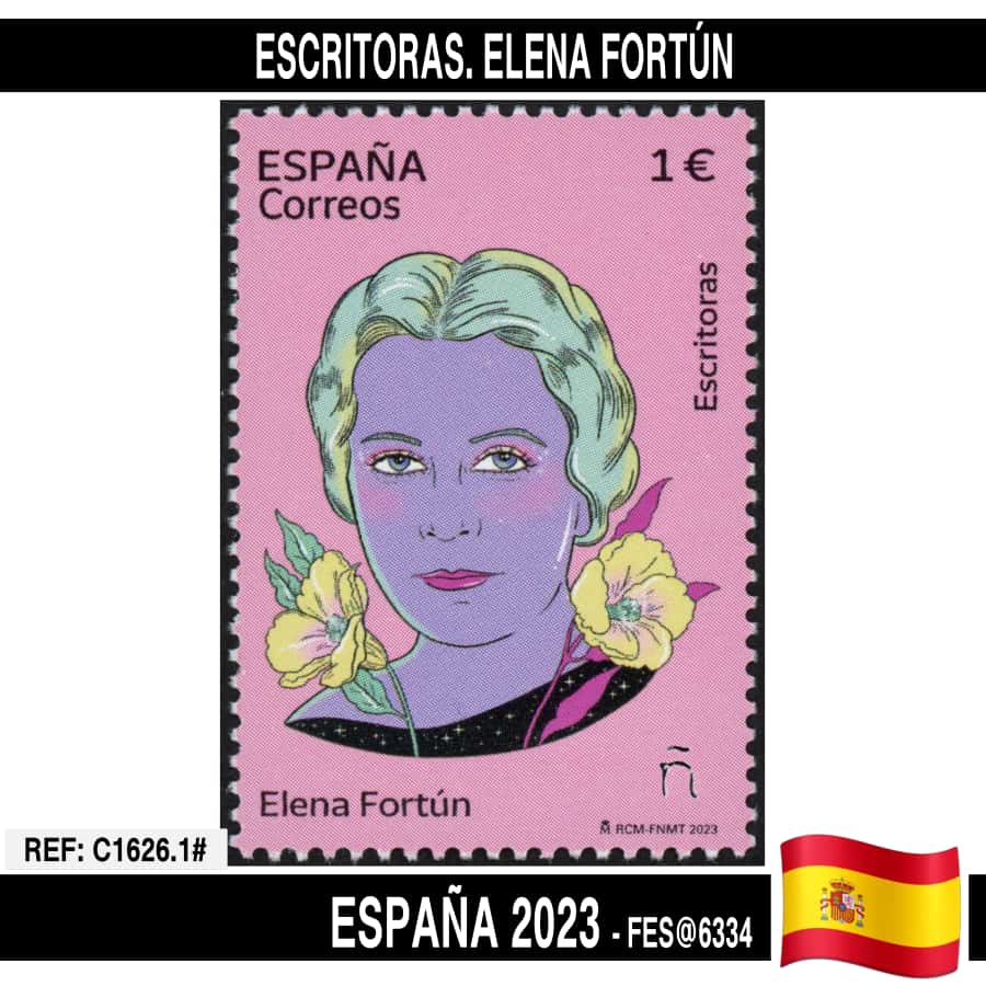 España 2023. Escritoras. Elena Fortún (MNH) FES@6334