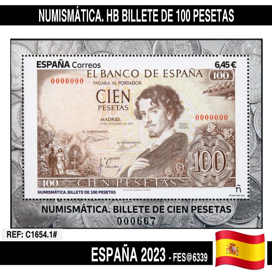 España 2023. Filósofas. Oliva Sabuco (MNH) FES@6338 (copia)