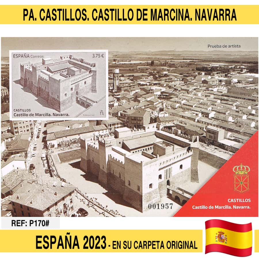 España 2023. PA Castillos. Castillo de Marcina. Navarra (N)