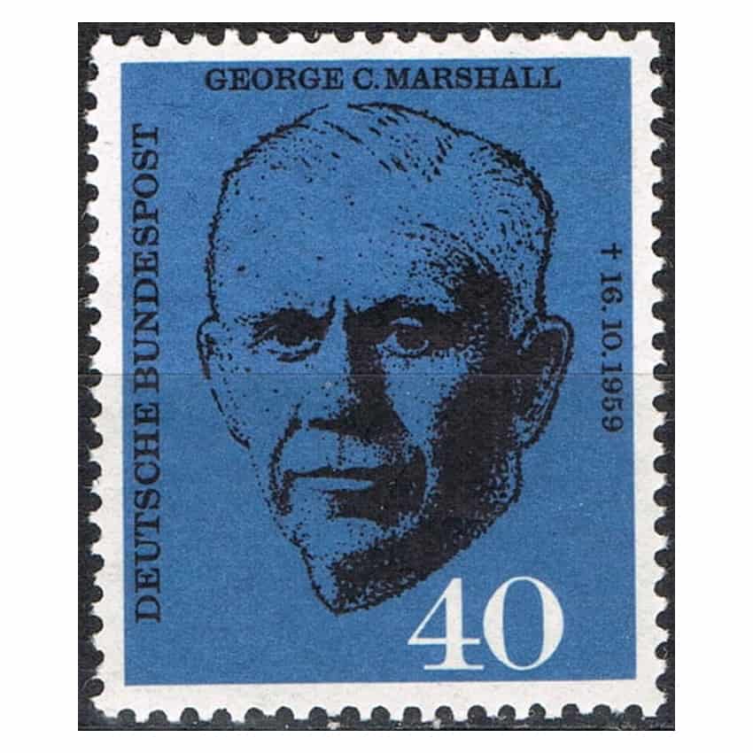 Alemania 1960. General George D. Marshall (MNH) - MI 344