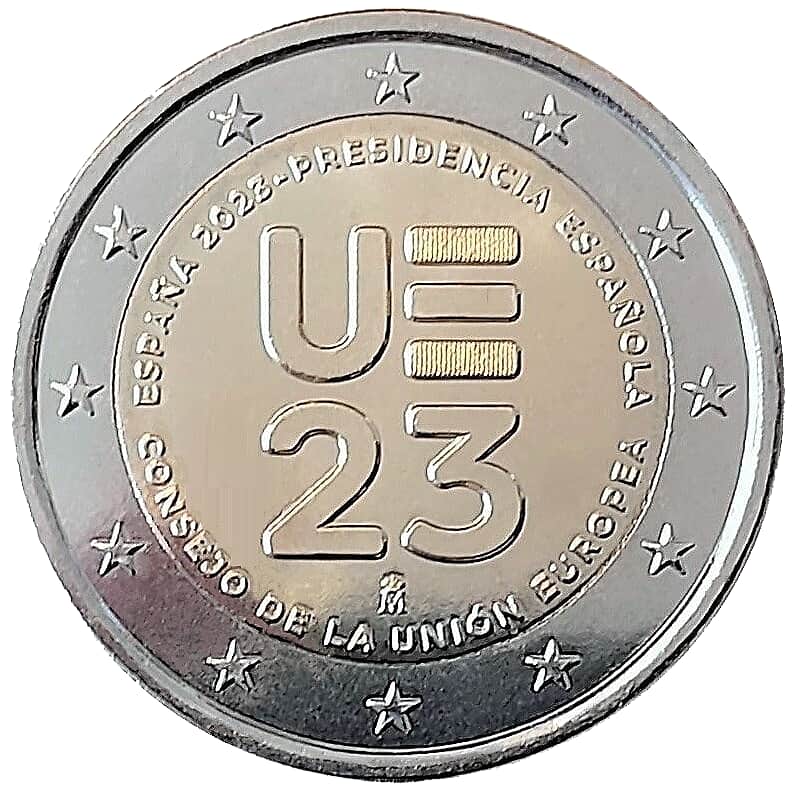 Espagne 2023 [MND] 2€. Présidence espagnole de l'U.E. (SC)