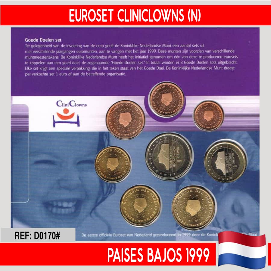 Netherlands 1999. Euroset CliniClowns (BU)