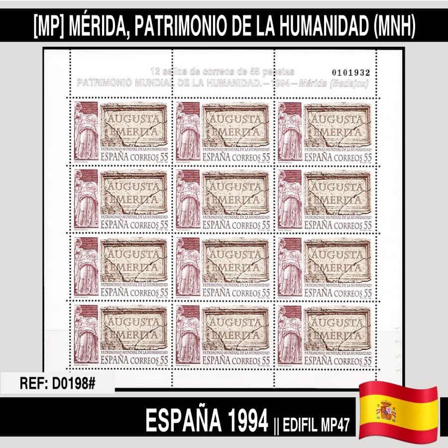 Espagne 1994 [MP] Mérida, Patrimoine de l’Humanité (MNH)