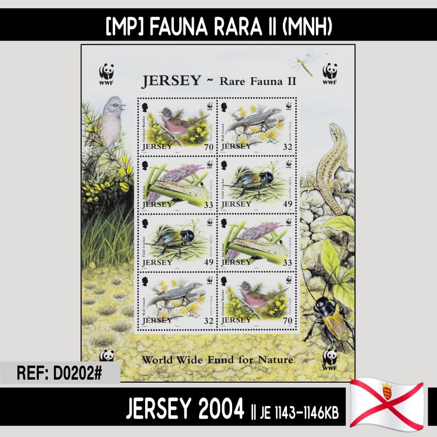 Jersey 2004 [MP] Fauna rara II (MNH)