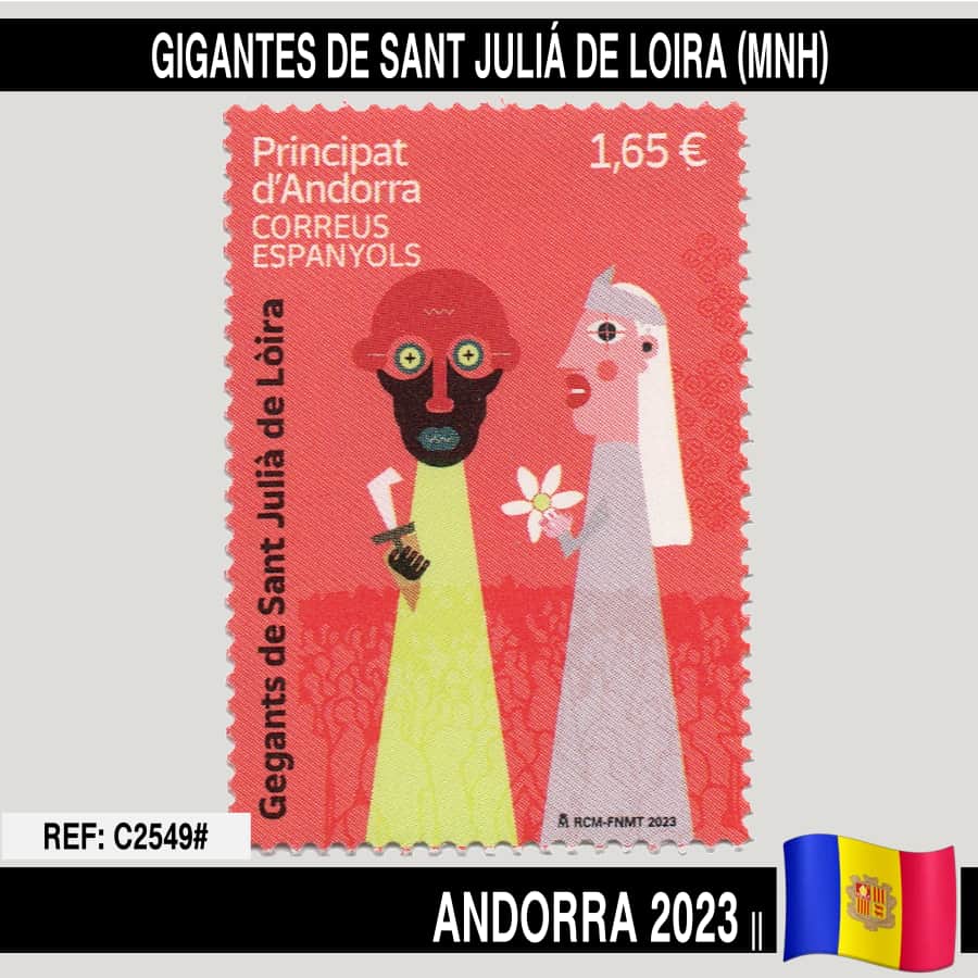 Andorra 2023. Giants of Sant Juliá de Lòira (MNH)