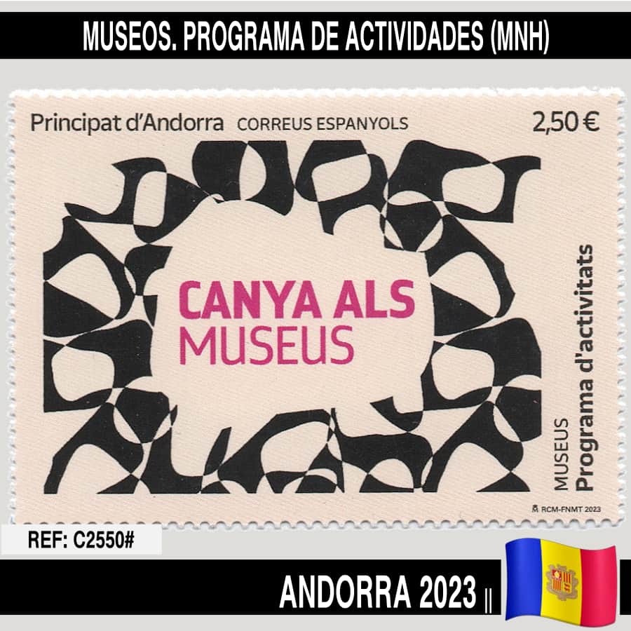 Andorra 2023. Museums. Activities Programme (MNH)