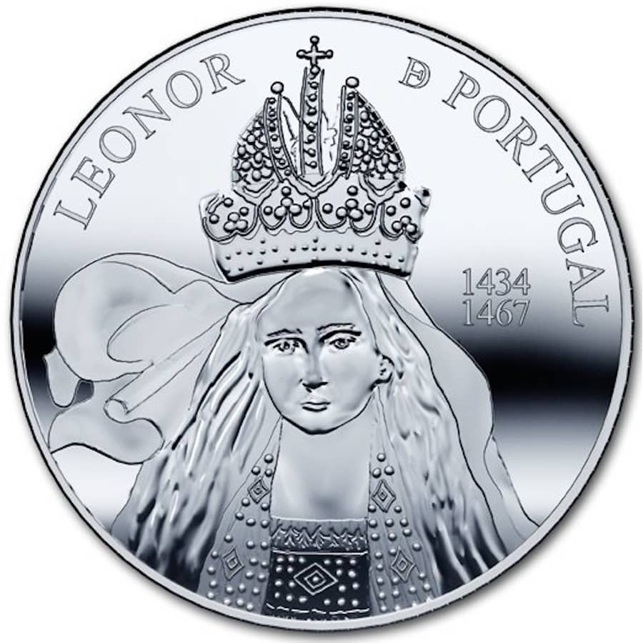 5 €, Portugal 201D. Leonor de Portugal andrea (BU)