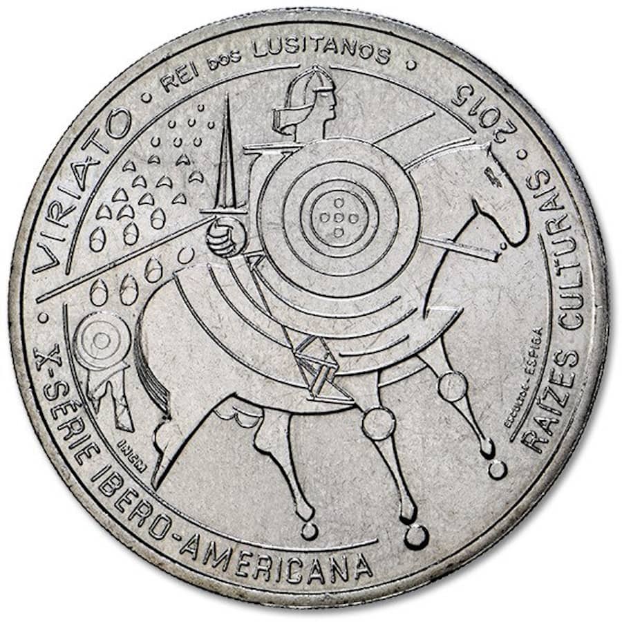 7.50€, Portugal 2015. Arrels culturals: Viriato, rei dels lusitans (BU)