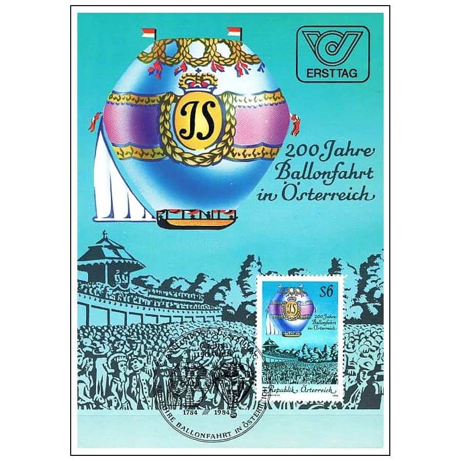 Österreich 1984 [MAX] 200 Jubiläum des Globus in Österreich (M)