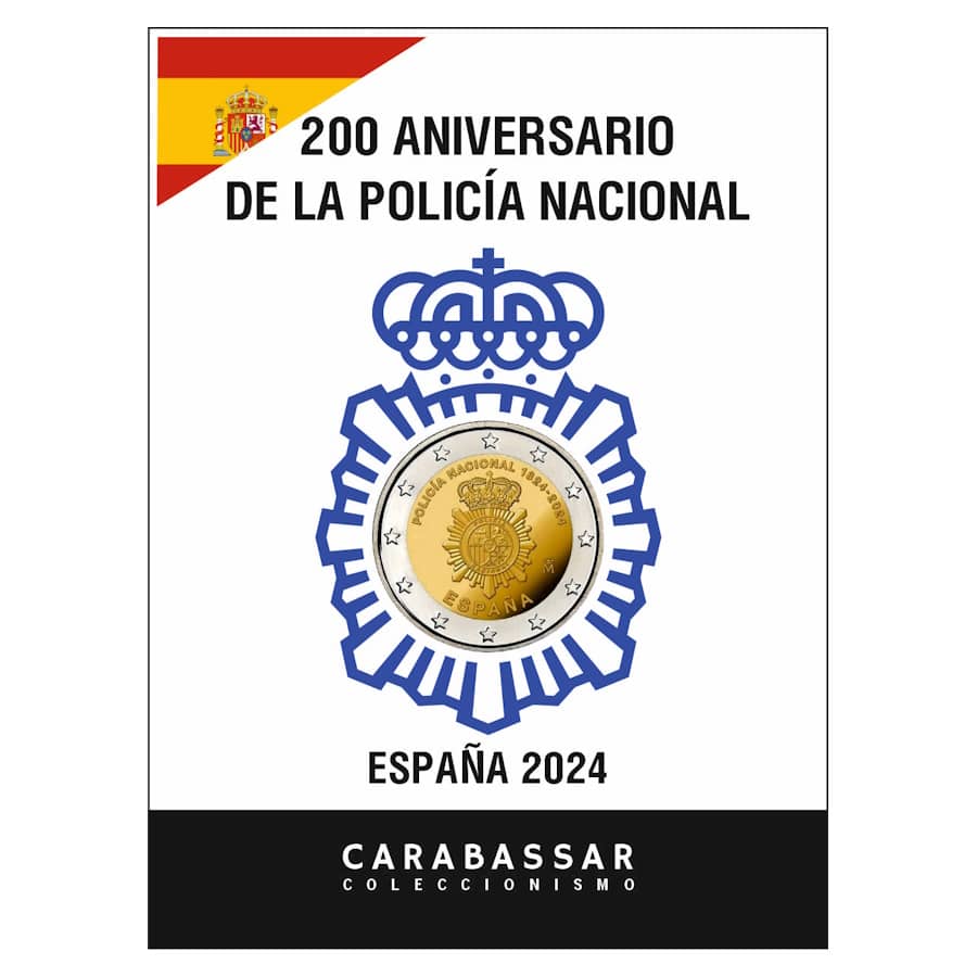 Espainia 2024 [MND] Coincard Carabassar Polizia Nazionala (SC)