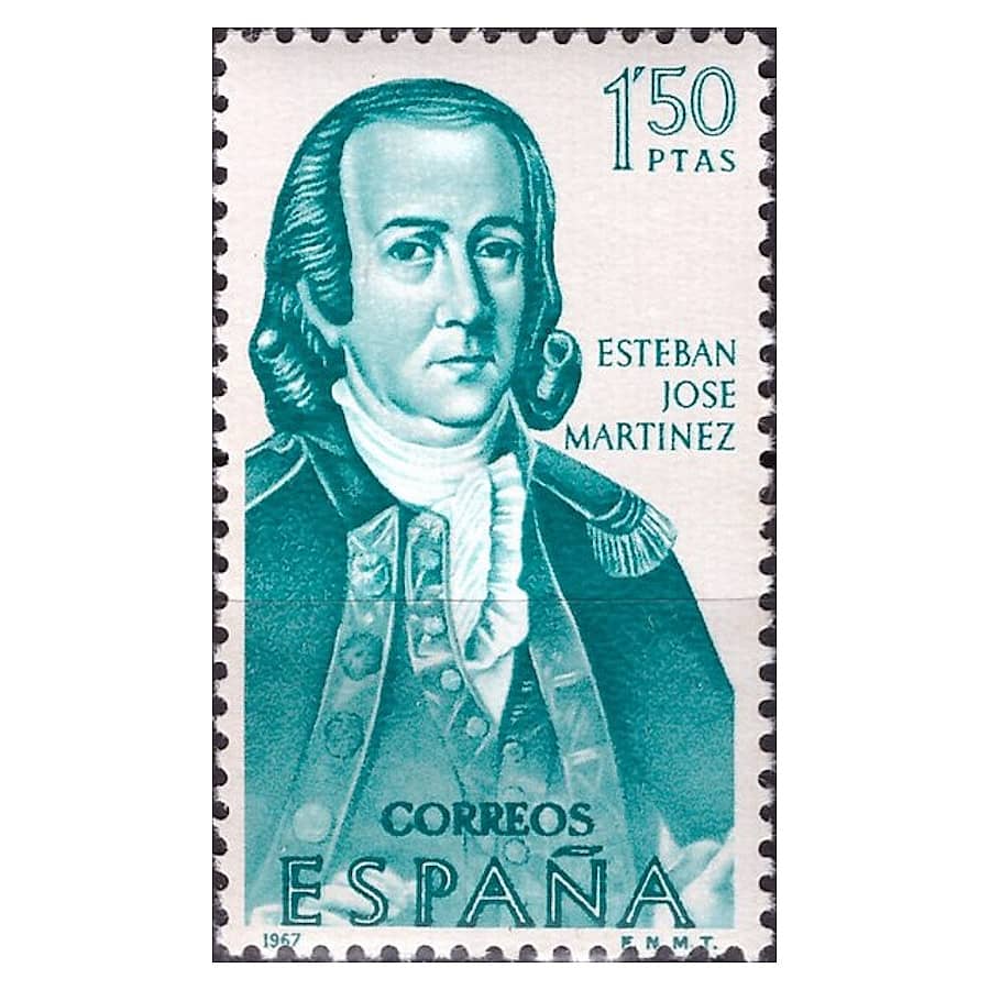 Espainia 1967 [SLL] 1,50 pta. Esteban José Martínez (MNH)