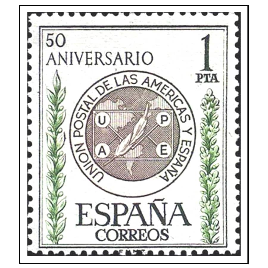 España 1962 [SLL] 1 pts. 50 aniversario da Ou.P.A.E. (MNH)