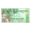 Antarctica 2008 [BLL] $5. Centennial of the South Pole (SC)