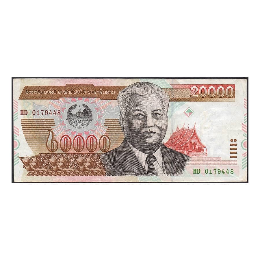 Laos 2003 [BLL] 20.000 kip. Emissão 1992-2004 (MBC)