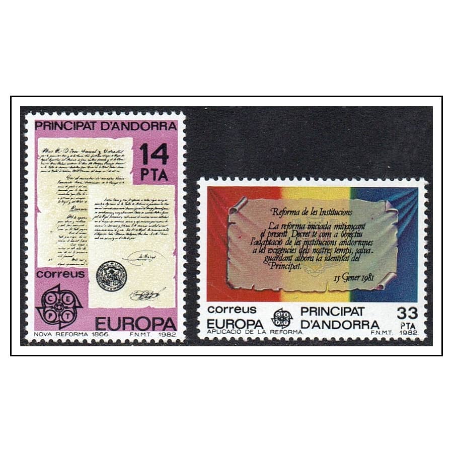 Andorra 1982 [SLL] Europa seriea (MNH)