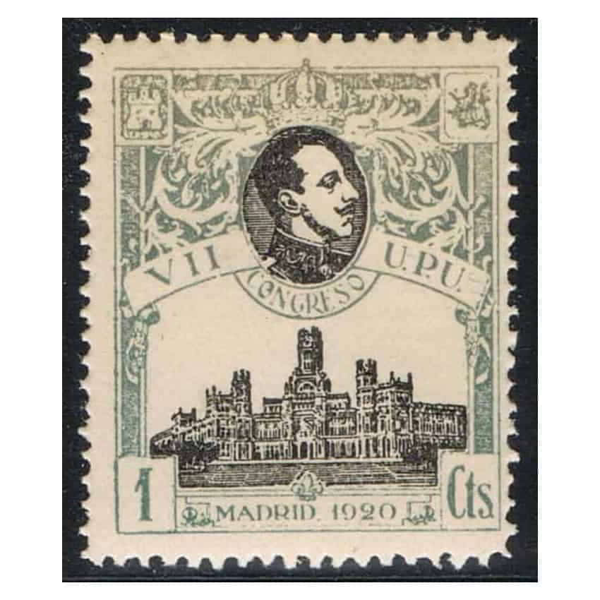 España 1920 [SLL] VII Congreso da UPU. 1 cts (MNH)