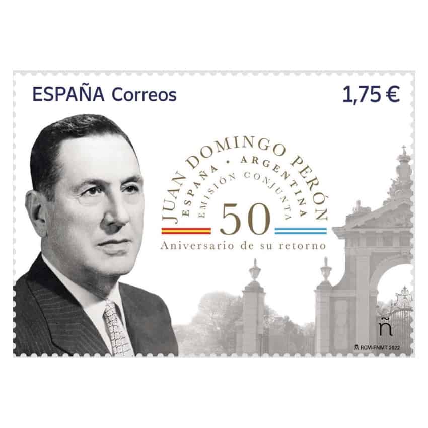 España 2022. Juan Domingo Perón (MNH) - ED 5599