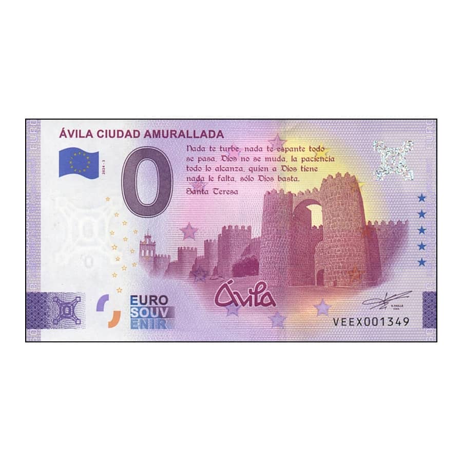 Espanha 2024 [BLL] 0€. Ávila. Ciudad amurallada (SC)