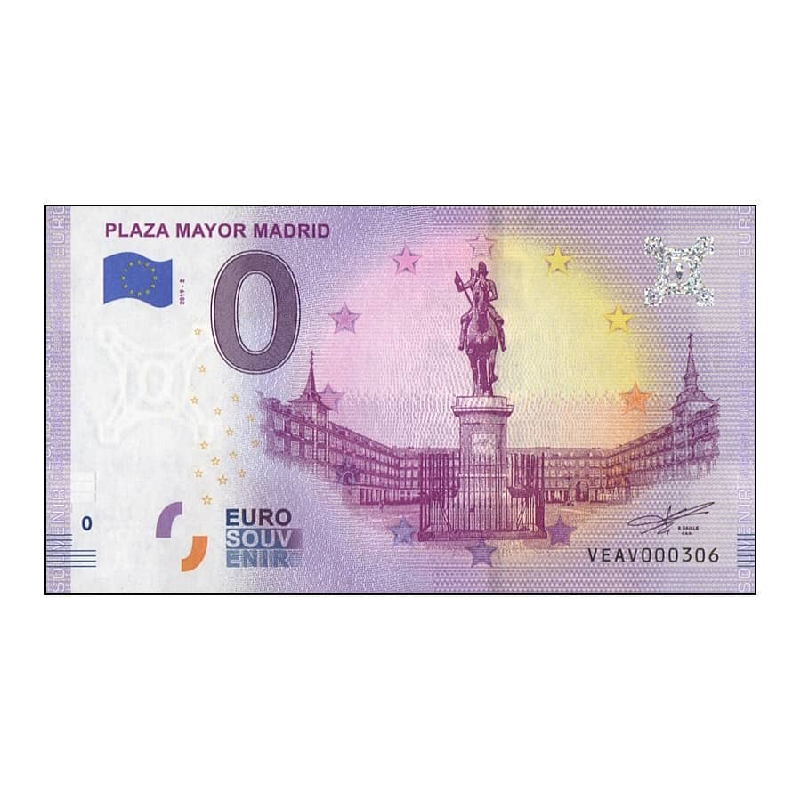 España 2019 [BLL] 0€. Madrid. Plaza Mayor (SC)