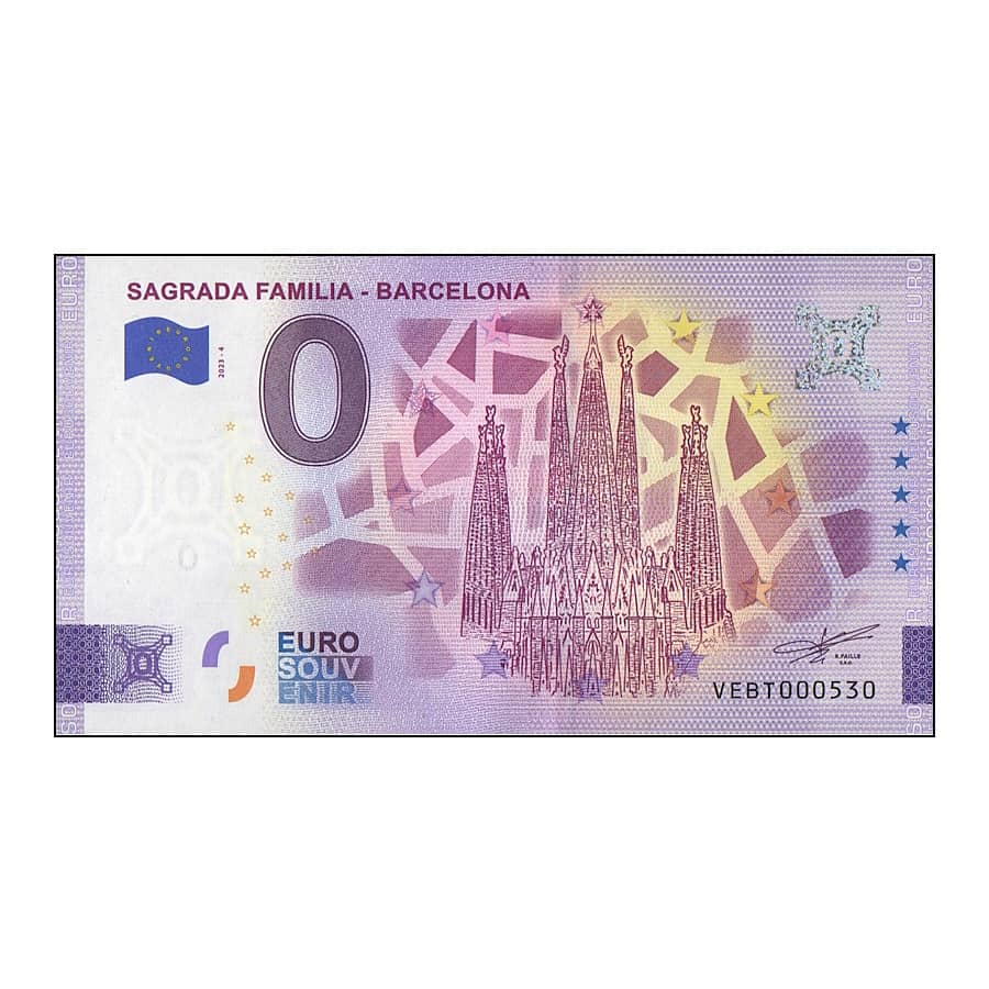 España 2023 [BLL] 0€. Barcelona. Sacra Familia (SC)