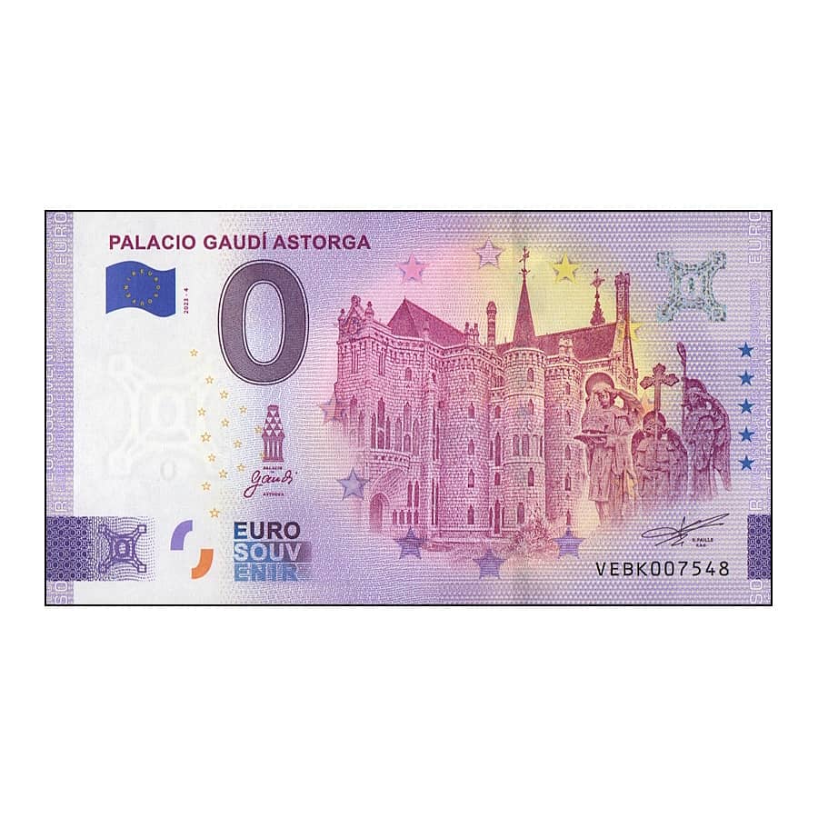 Spain 2023 [BLL] 0€. Astorga. Gaudi Palace (SC)