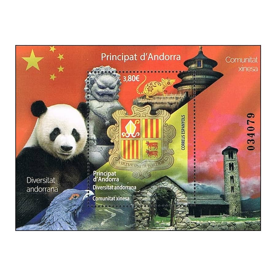 Andorra 2020 [SLL] HB Andorra: China (MNH)