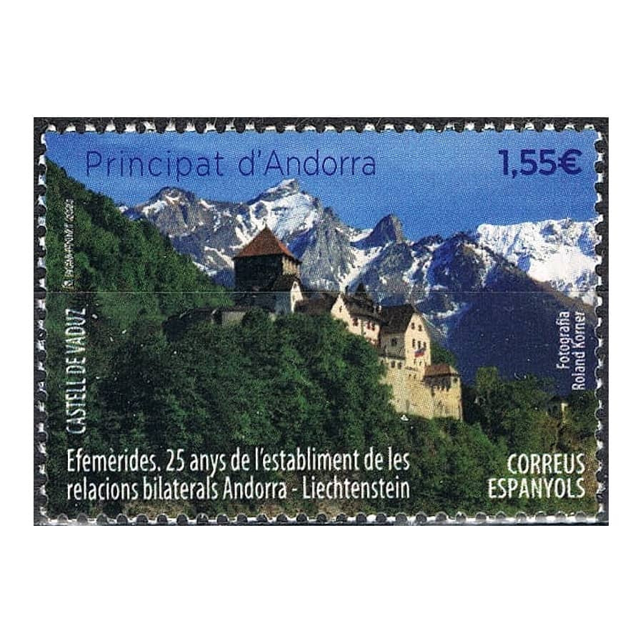 Andorra 2020 [SLL] 125 years of Diplomatic Relations with Liechtenstein (MNH)