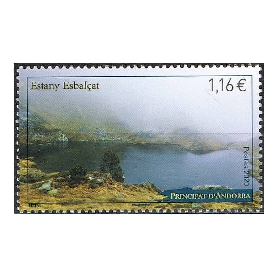 Andorra 2020 [SLL] Paisaxes: Lago Esbalçat (MNH)