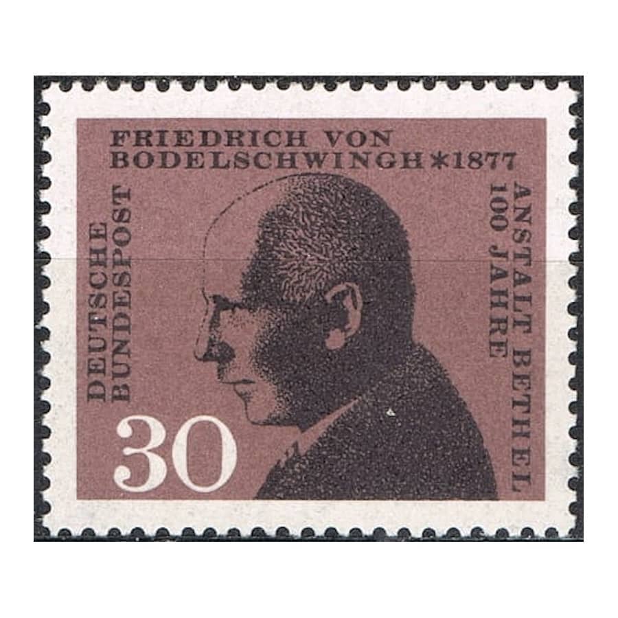 Alemaña 1967 [SLL] Personaxes. Friedrich von Bodelschwingh (MNH)