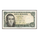 España 1951 [BLL] 5 pesetas. Jaime Balmes (MBC)