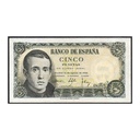 España 1951 [BLL] 5 pesetas. Jaime Balmes (EBC)