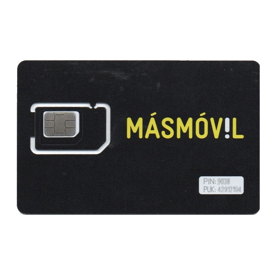 Spanien [TTF] Sim MASMOVIL Neu. Sim 6. Philips (N)