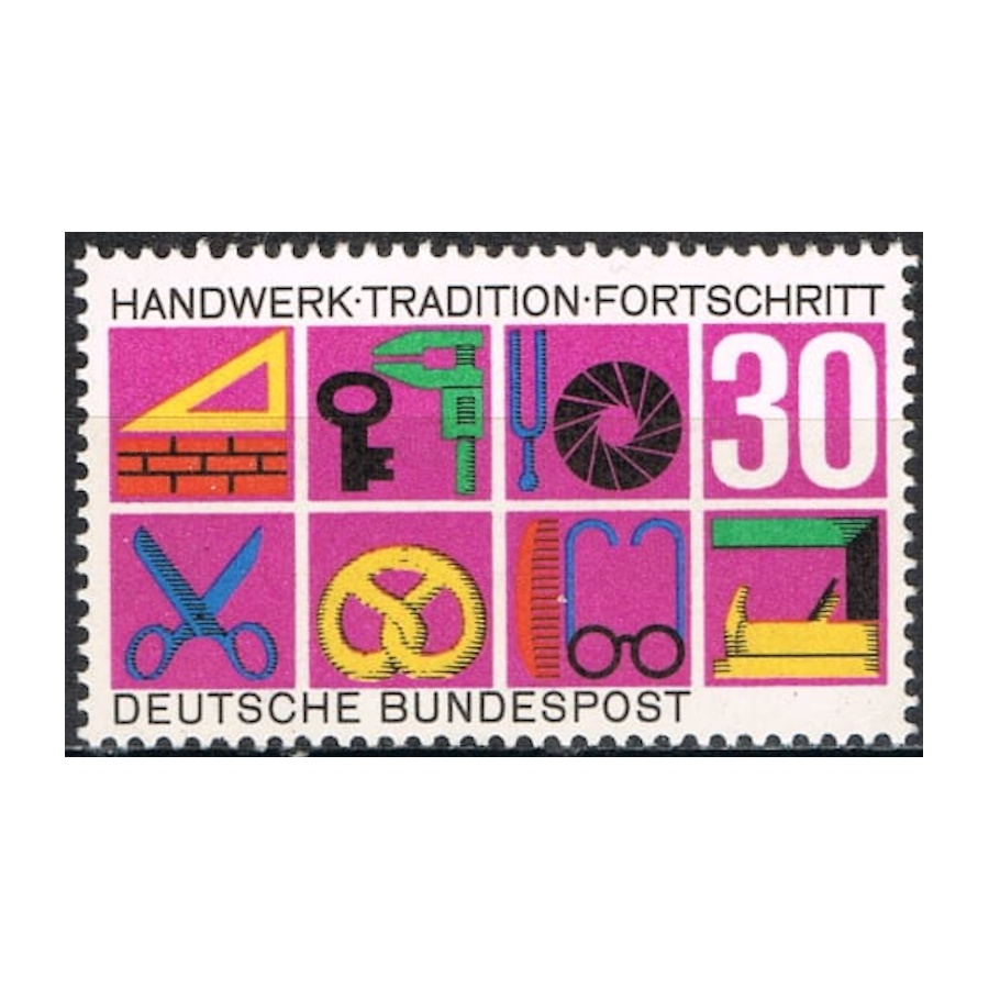 Allemagne 1968 [SLL] Tradition artisanale (MNH)