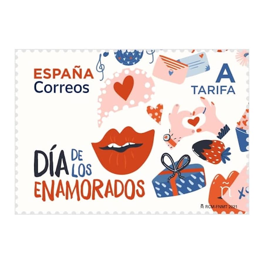 España 2021 [SLL] Día de San Valentín (MNH)