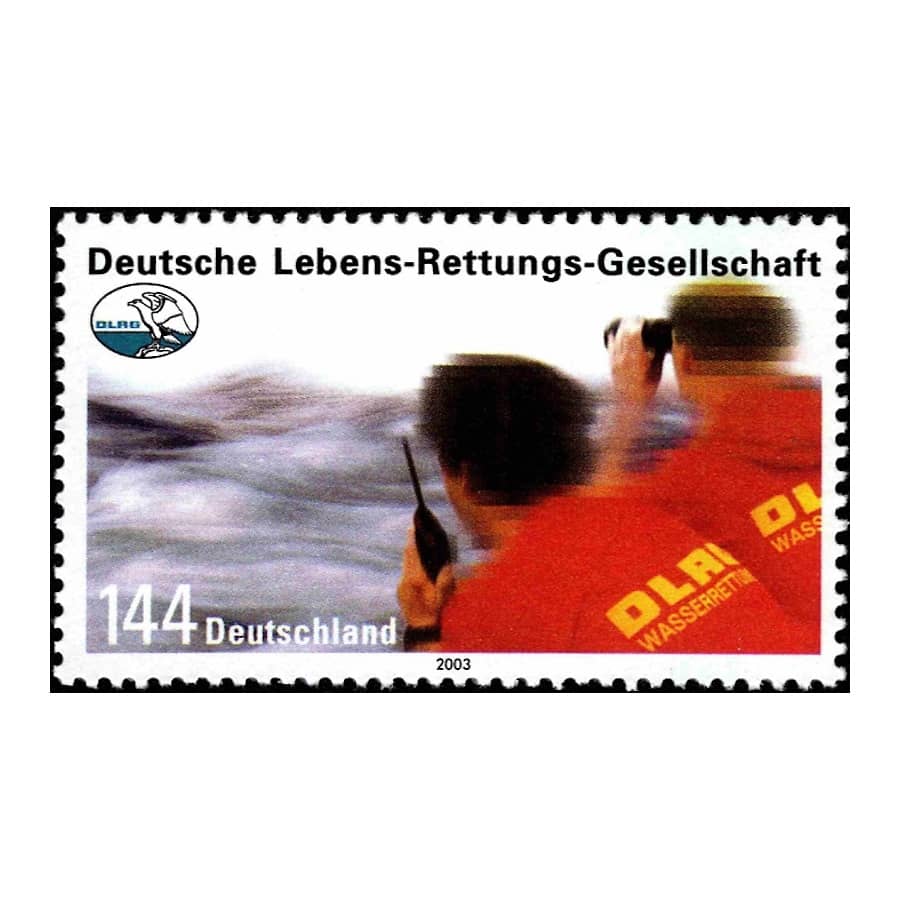 Allemagne 2003 [SLL] 90e anniversaire Société de sauvetage nautique (MNH)