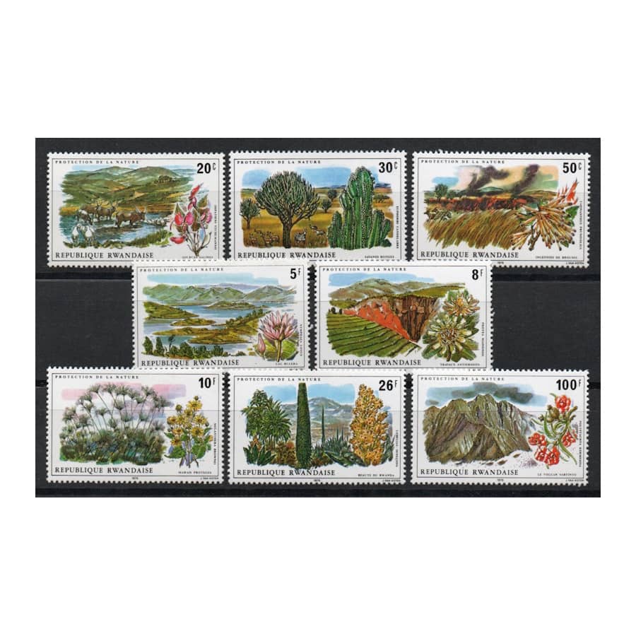 Ruanda 1975 [SLL] Sèrie Protecció de la Naturalesa (MNH)