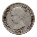 España 1892 [MND] 50 céntimos Plata. Alfonso XIII (BC)