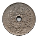 Espagne 1934 [MND] 25 cents. II République (MBC)