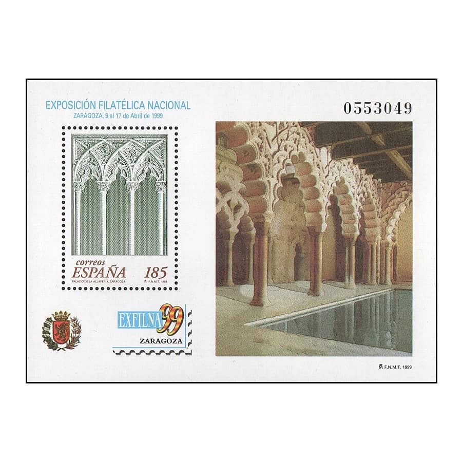 España 1999 [SLL] HB EXFILNA '99. Zaragoza (MNH)