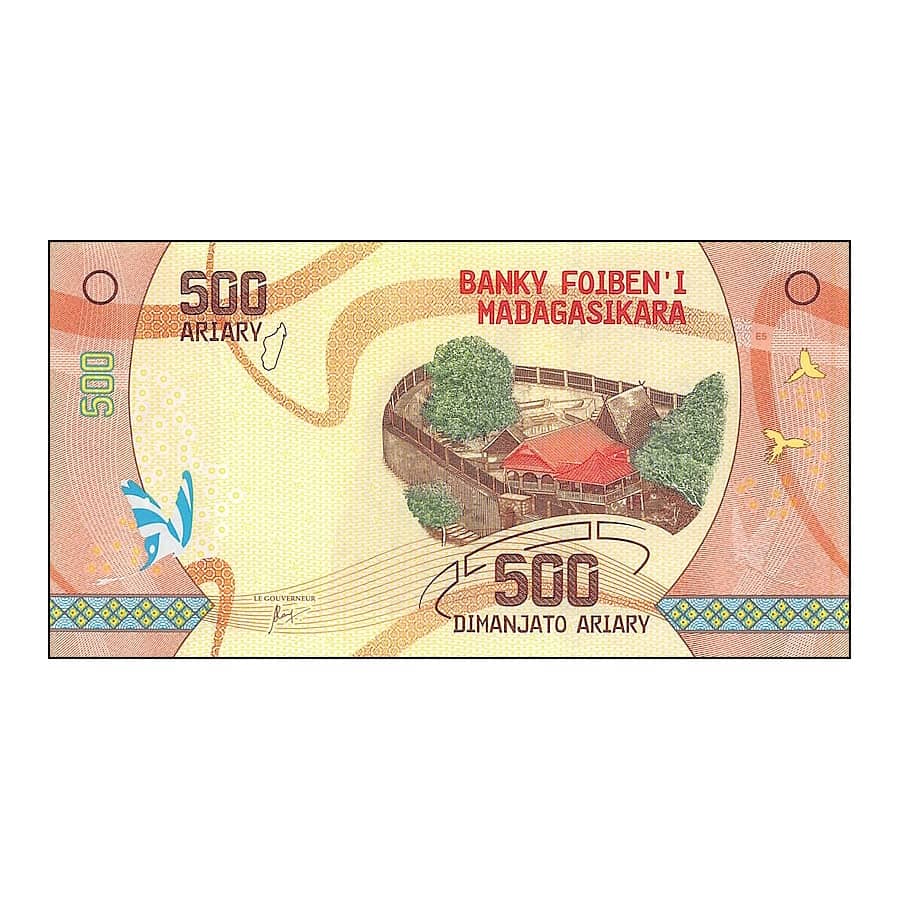 Madagascar 2017 [BLL] 500 ariary (SC)