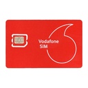 Spain [TTF] Sim VODAFONE New. Global Sim (N)