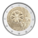 Estonia 2024 [MND] 2€. La flor nacional de Estonia: Aciano (SC)