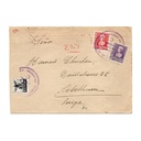 Spain 1939 [SOB] Circulated from Spain to Switzerland in 1939. Military Censorship (C)