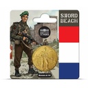 France 2024 [MND] 1/4 €. 80e anniversaire du Jour D - Sword Beach (SC)