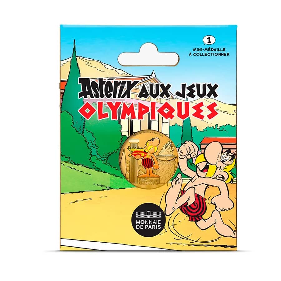 Francia 2024 [MDL] Medalla Asterix nos Xogos Olímpicos (N)